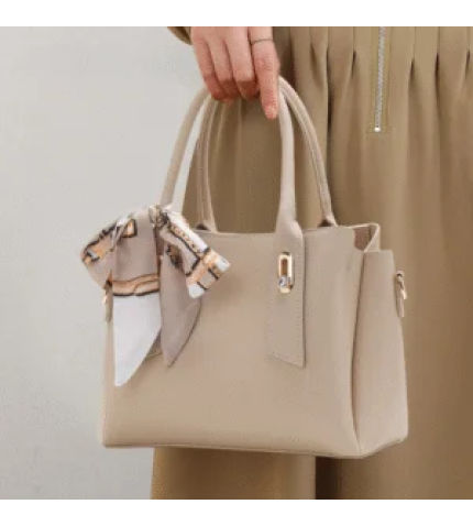 Genuine Leather Top Handle High-Capacity Fashion Handbag