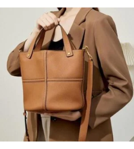 Elegant Genuine Leather Tote Bag